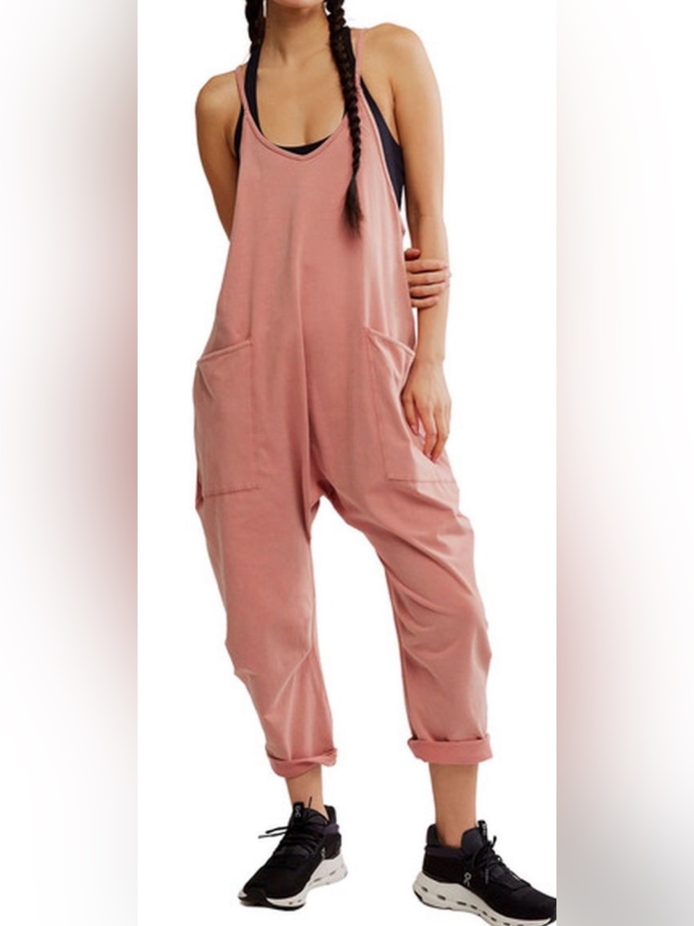 EUC FP Movement Women's Hot Shot Onesie, Petal Size Large